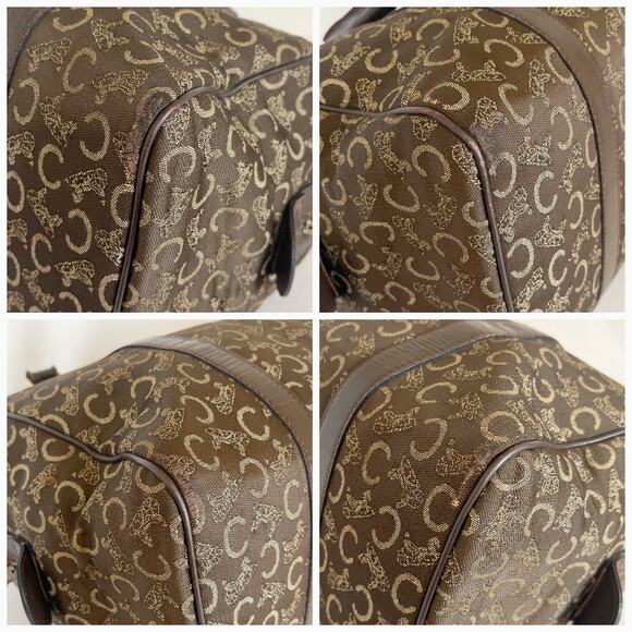 Celine Brown Monogram Shoulder Bag - Picture 9 of 13